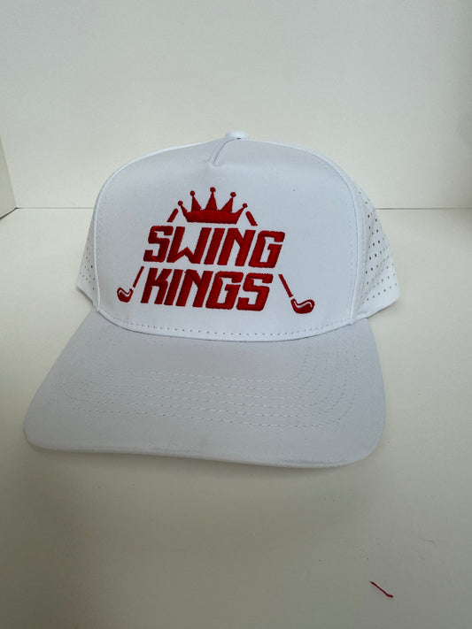 Red Eye Swing Kings Water-Resistant Snapback Hat