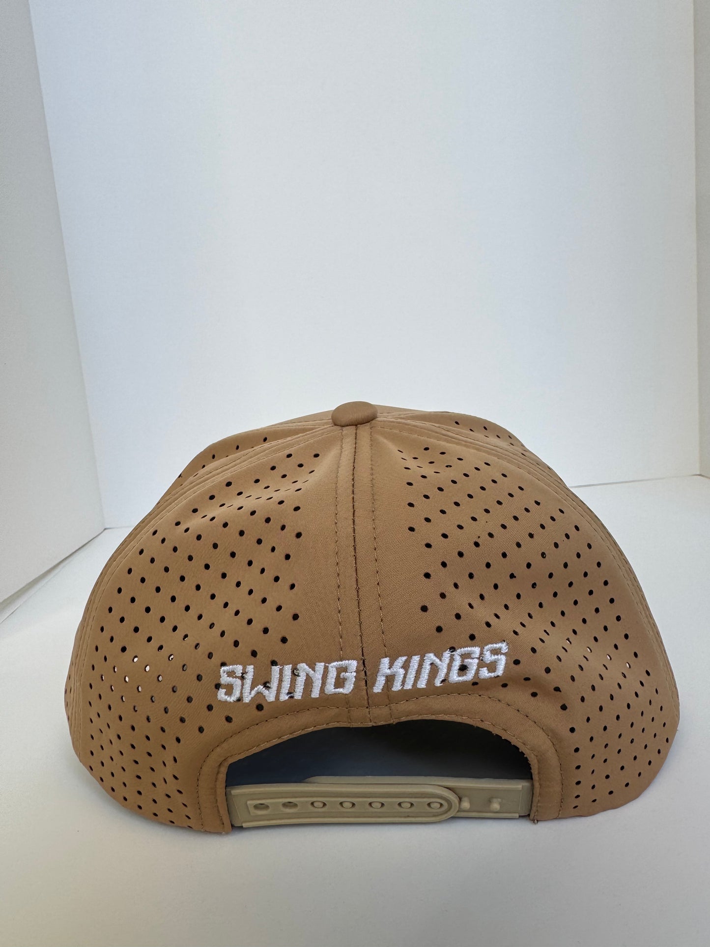 Khaki Swing Kings Water-Resistant Snapback Hat
