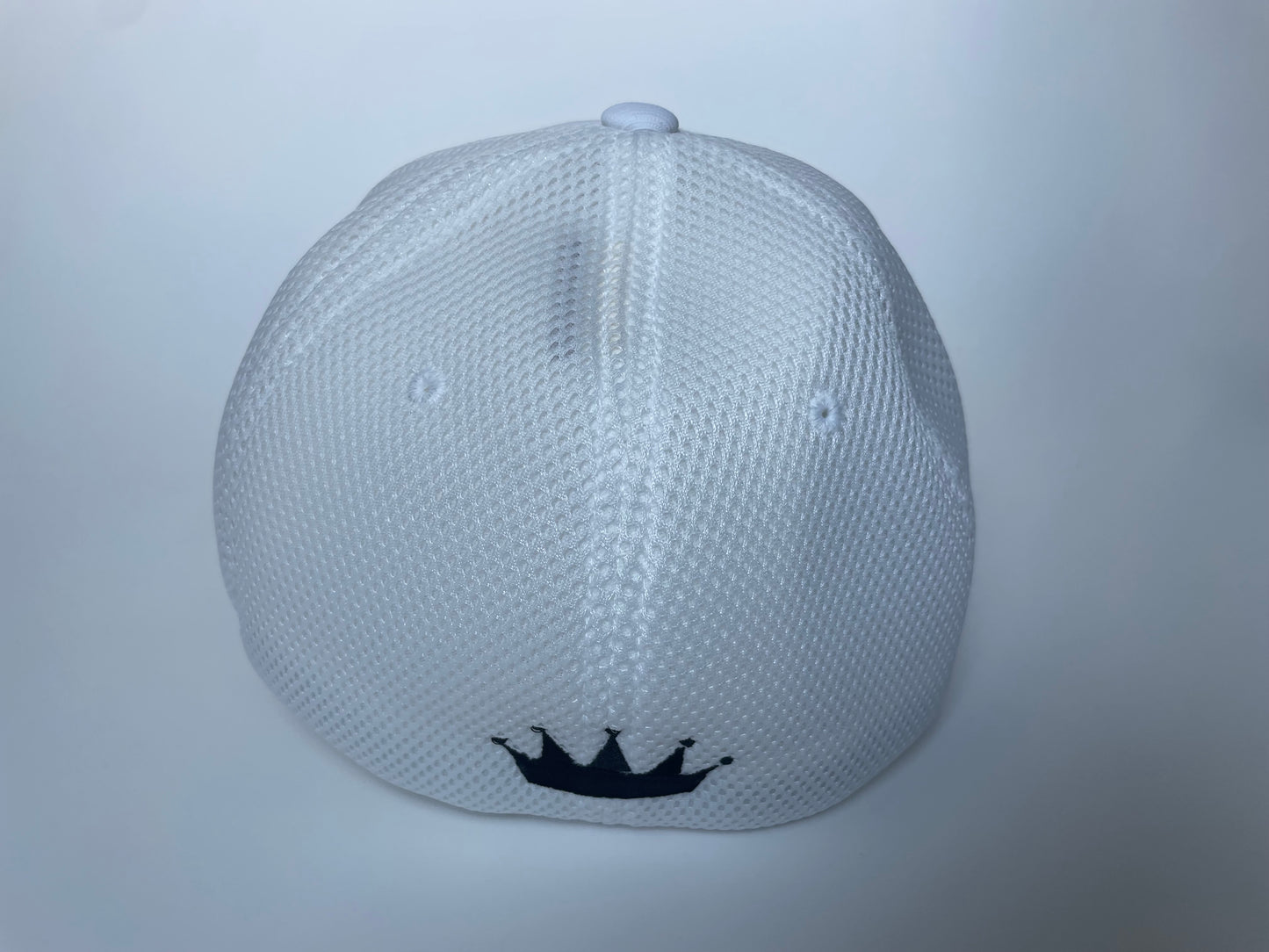 Swing Kings White Flexfit Ultrafibre Airmesh Fitted Cap L/XL