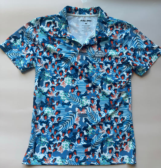 Good Vibes Swing Kings Dri-Fit Golf Shirt