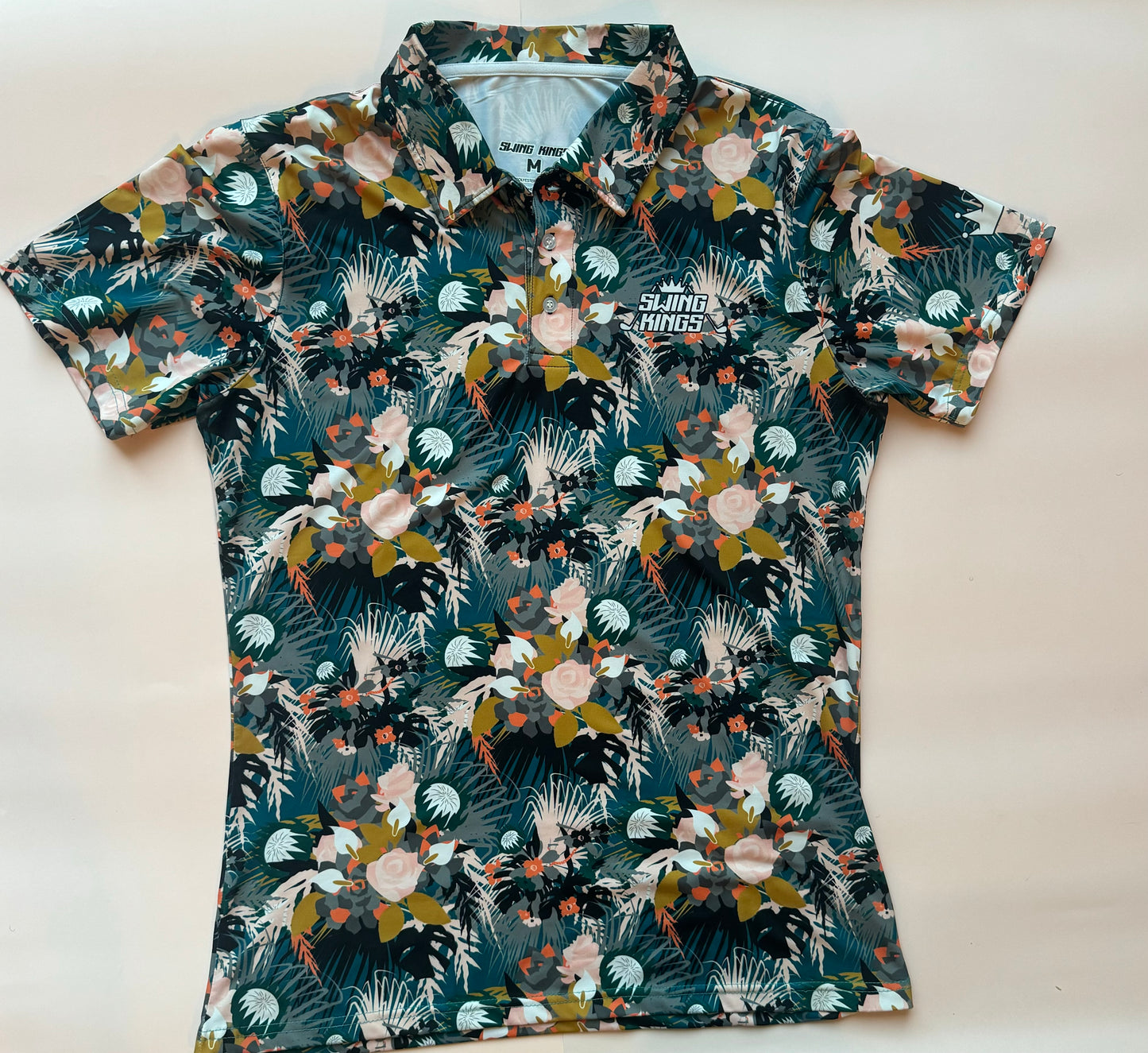 Swing Kings Slim-Fit Dri-Fit Golf Shirt
