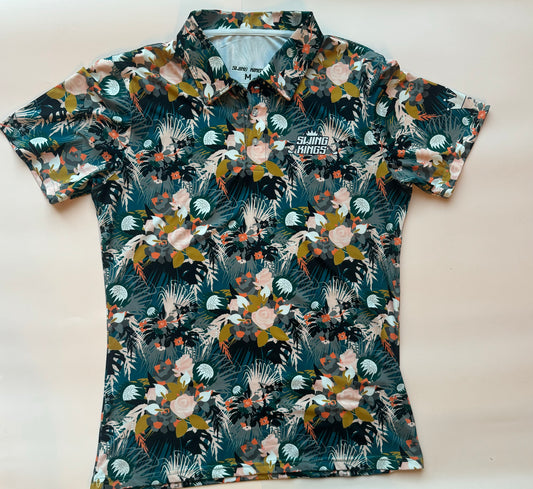 Swing Kings Slim-Fit Dri-Fit Golf Shirt