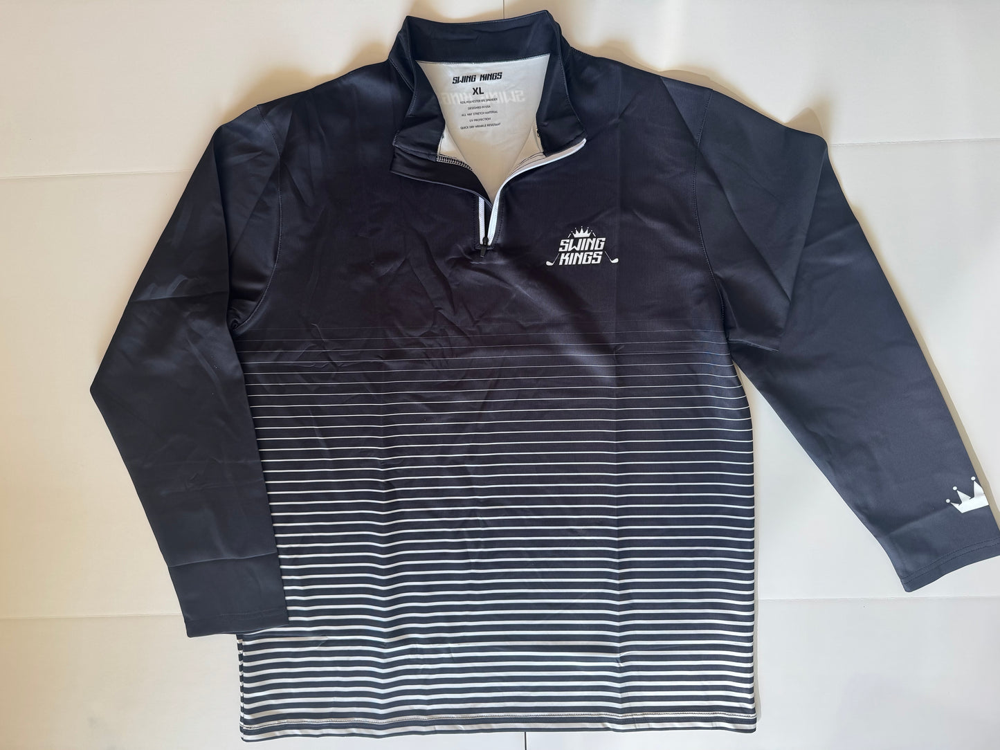 Code Black Swing Kings Dri-Fit Half Zip Golf Jacket