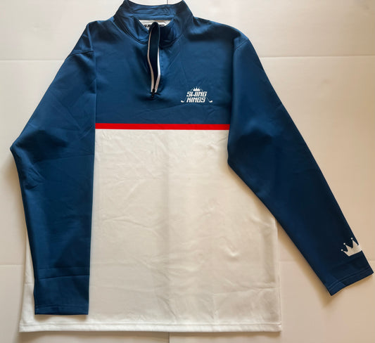 Veteran Edition Swing Kings Dri-Fit Golf Half Zip Golf Jacket