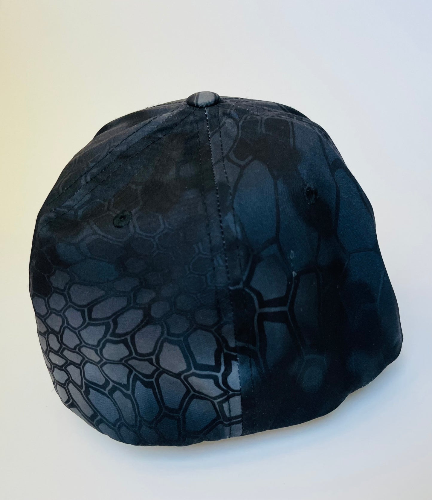 Swing Kings Black Flexfit Men's Wooly Combed Twill Flexfit Cap L/XL