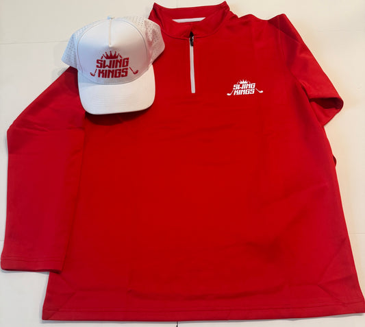 Da Red Eye  Swing Kings Dri-Fit Golf Jacket and Hat Combo