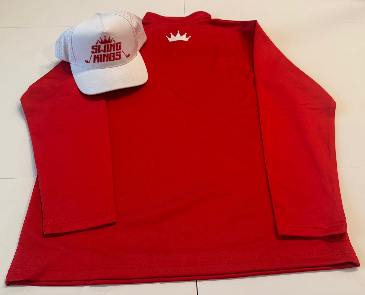 Da Red Eye Swing Kings Dri-Fit Golf Jacket and Hat Combo