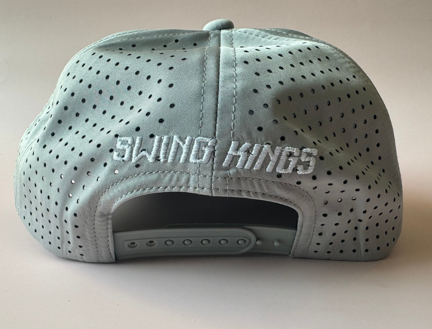 Grey Crown Swing Kings Water-Resistant Snapback Hat