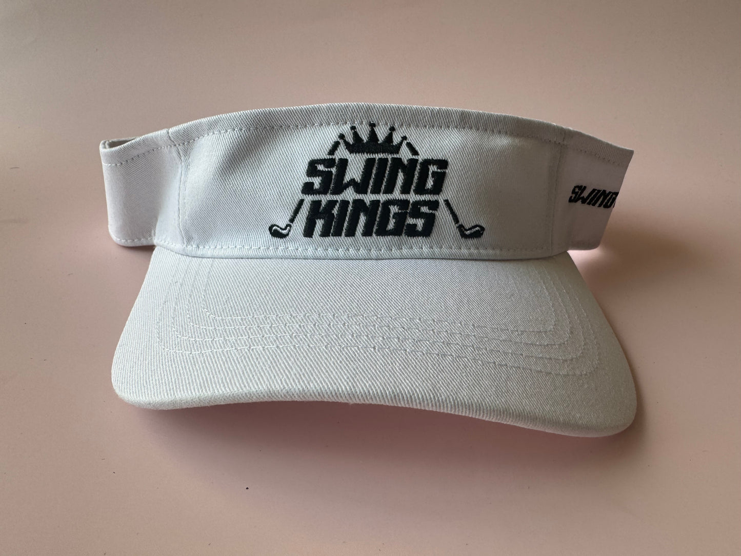 O.G. White Swing Kings Visor