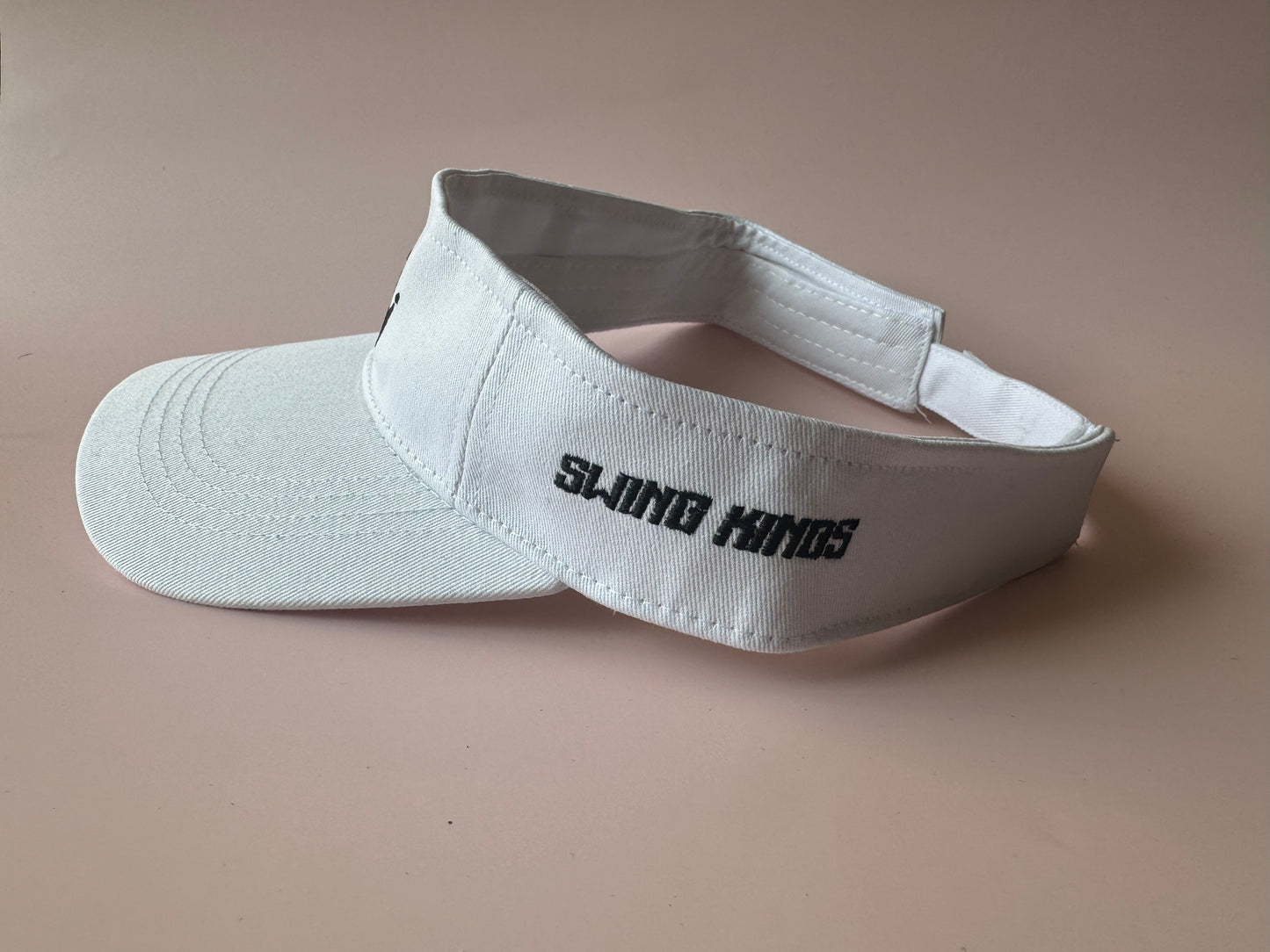 O.G. White Swing Kings Visor