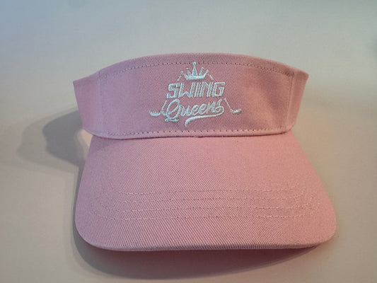 Pink Swing Queens Visor