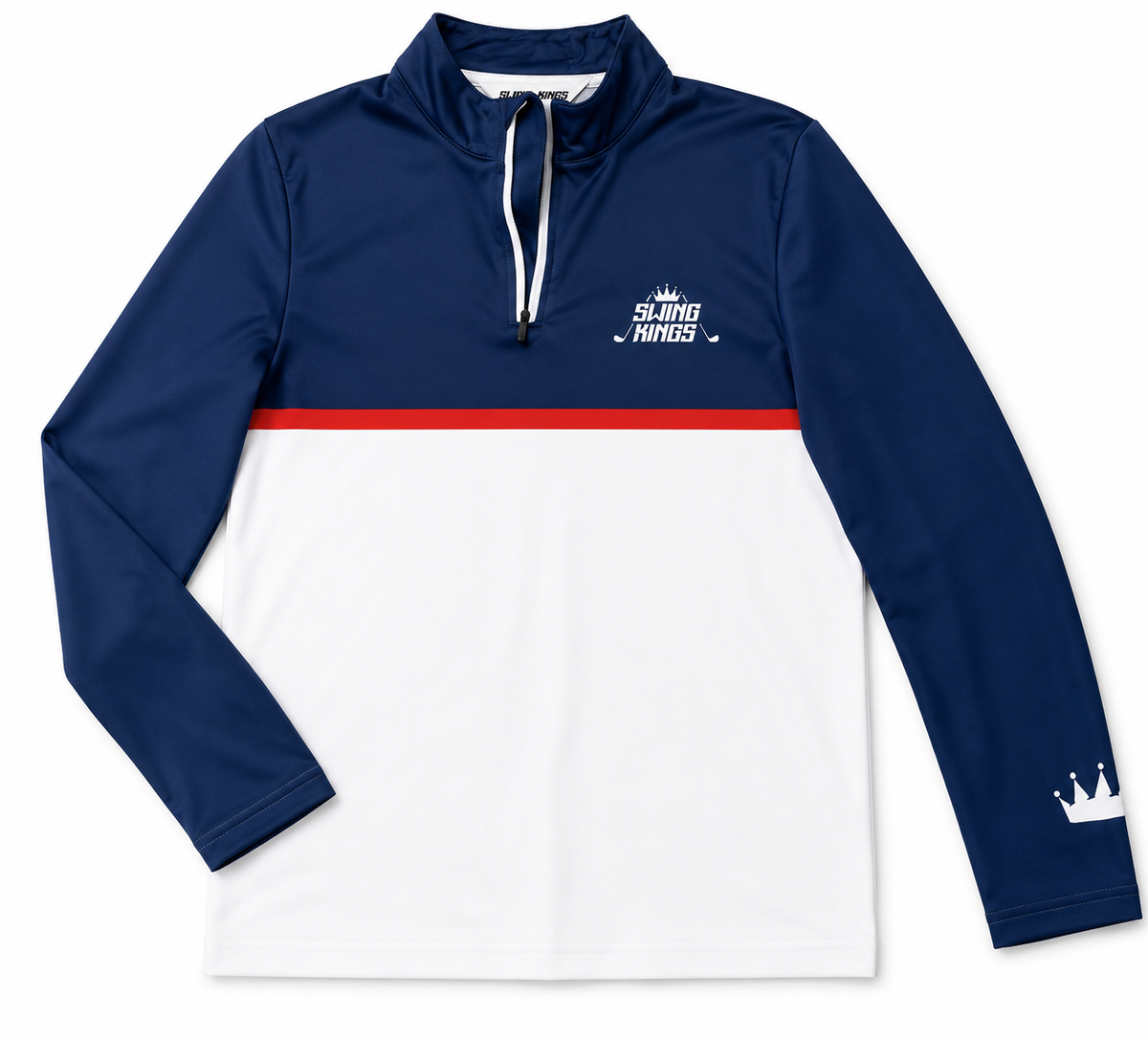Veteran Edition Swing Kings Dri-Fit Golf Half Zip Golf Jacket