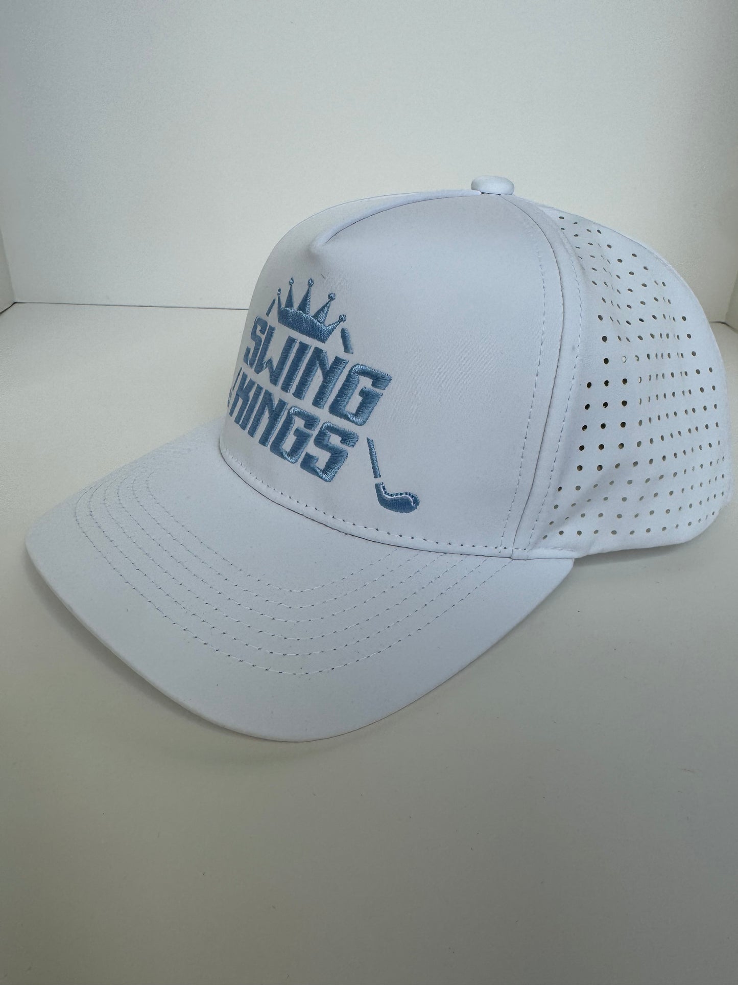 Royalty Blue Swing Kings Water-Resistant Snapback Hat