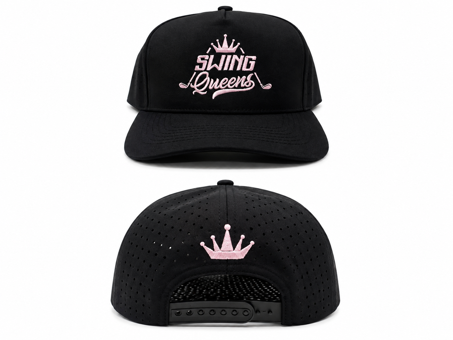 Black Ops Swing Queens Water-Resistant Snapback Hat