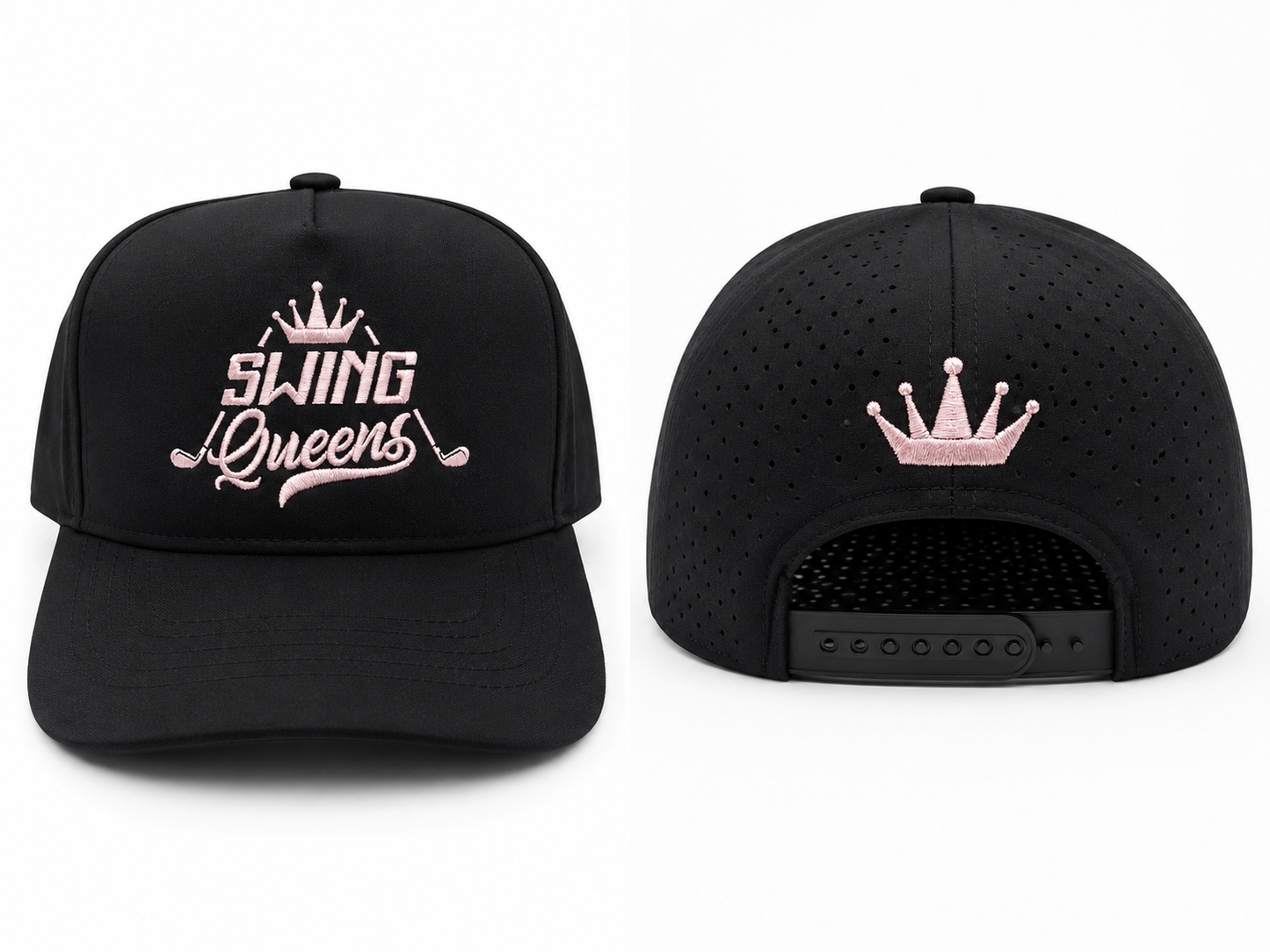 Black Ops Swing Queens Water-Resistant Snapback Hat