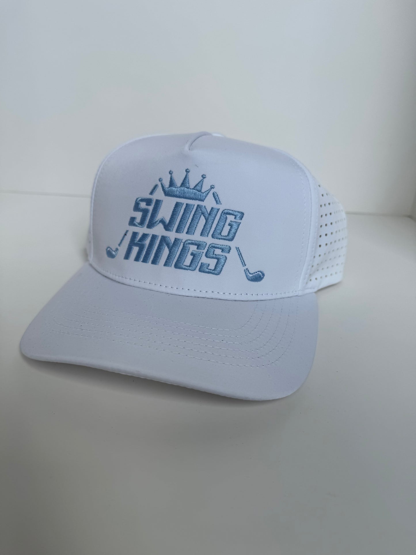 Royalty Blue Swing Kings Water-Resistant Snapback Hat