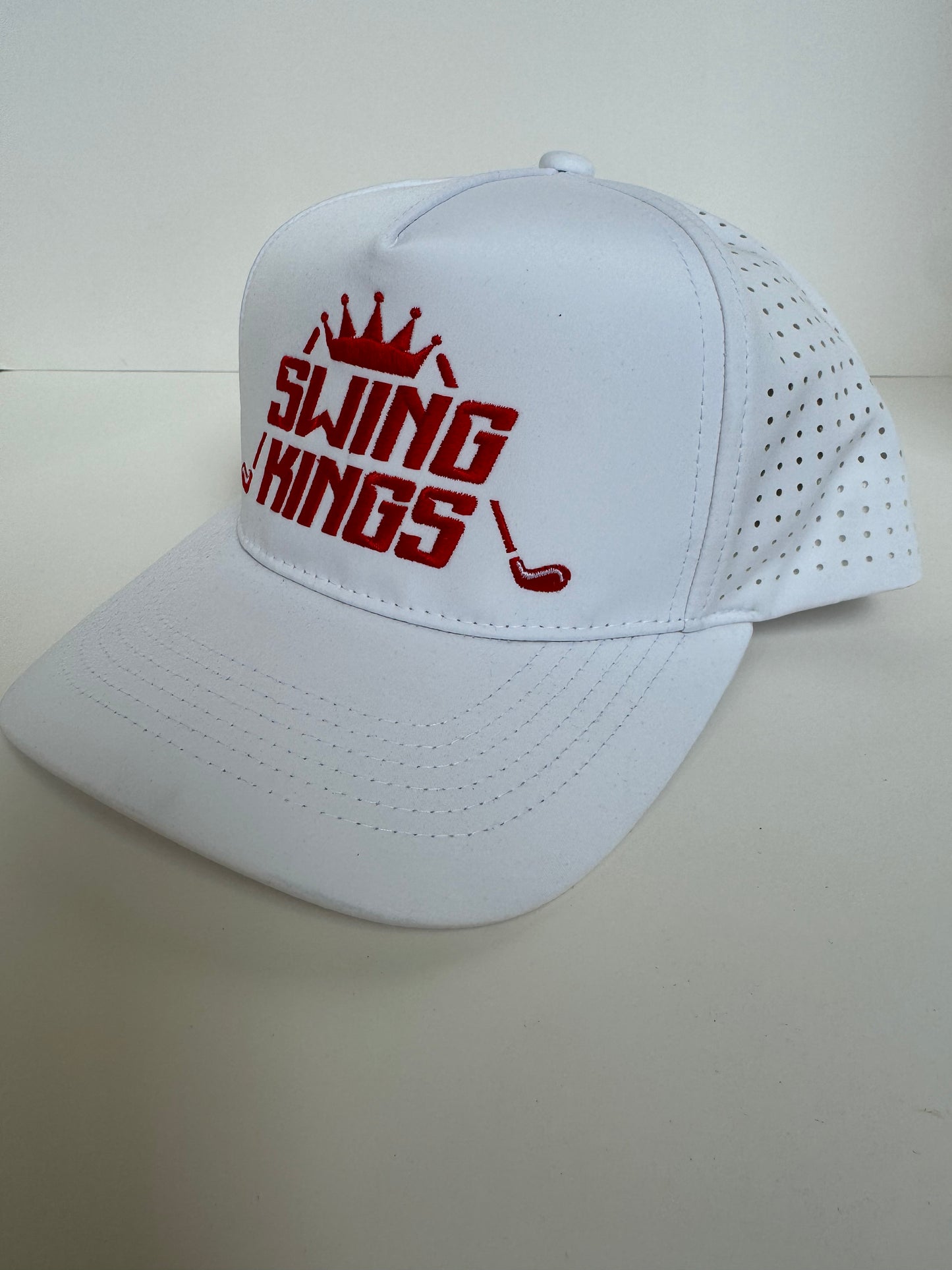 Red Eye Swing Kings Water-Resistant Snapback Hat