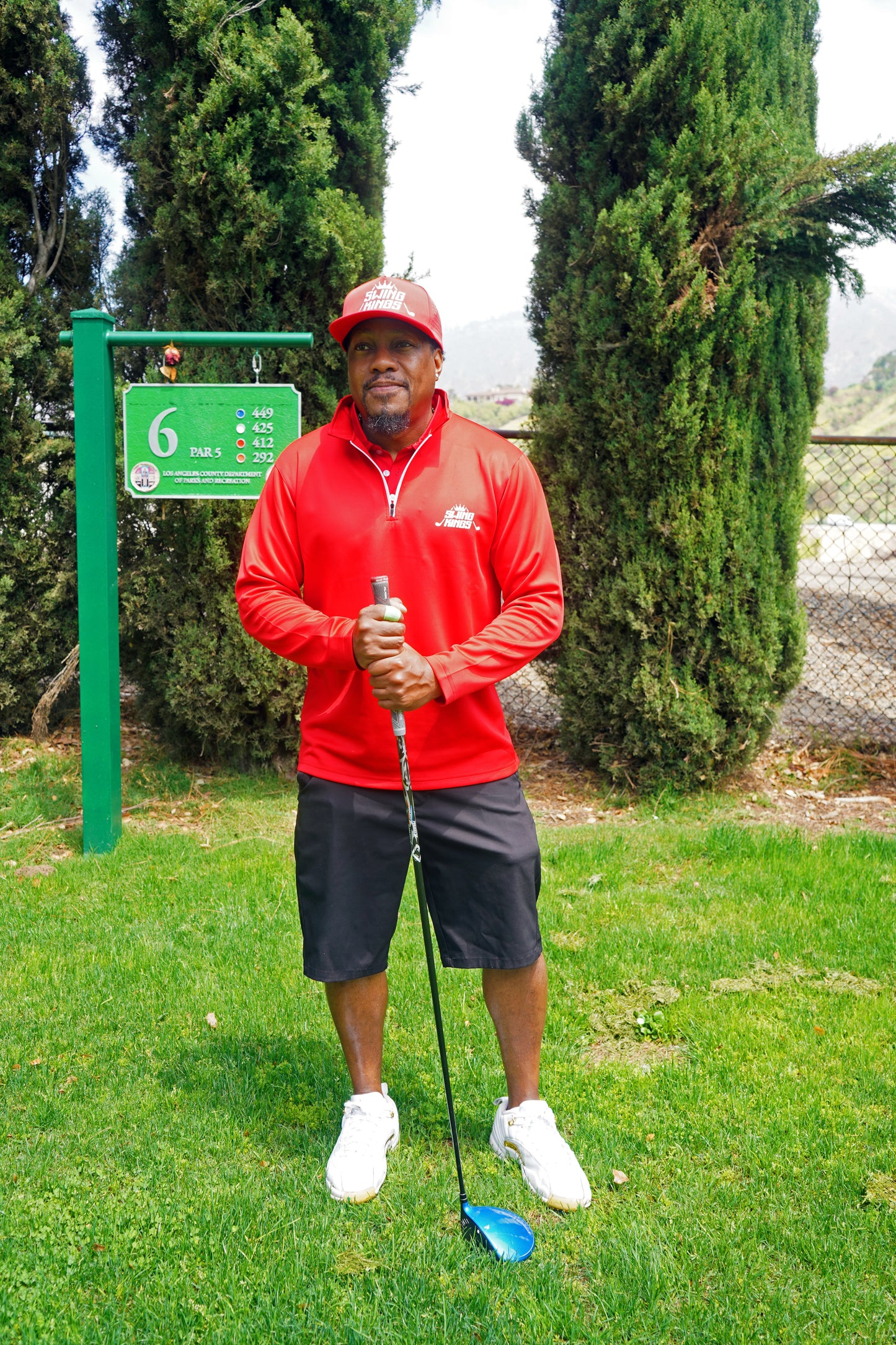 Da Red Eye  Swing Kings Dri-Fit Golf Jacket and Hat Combo