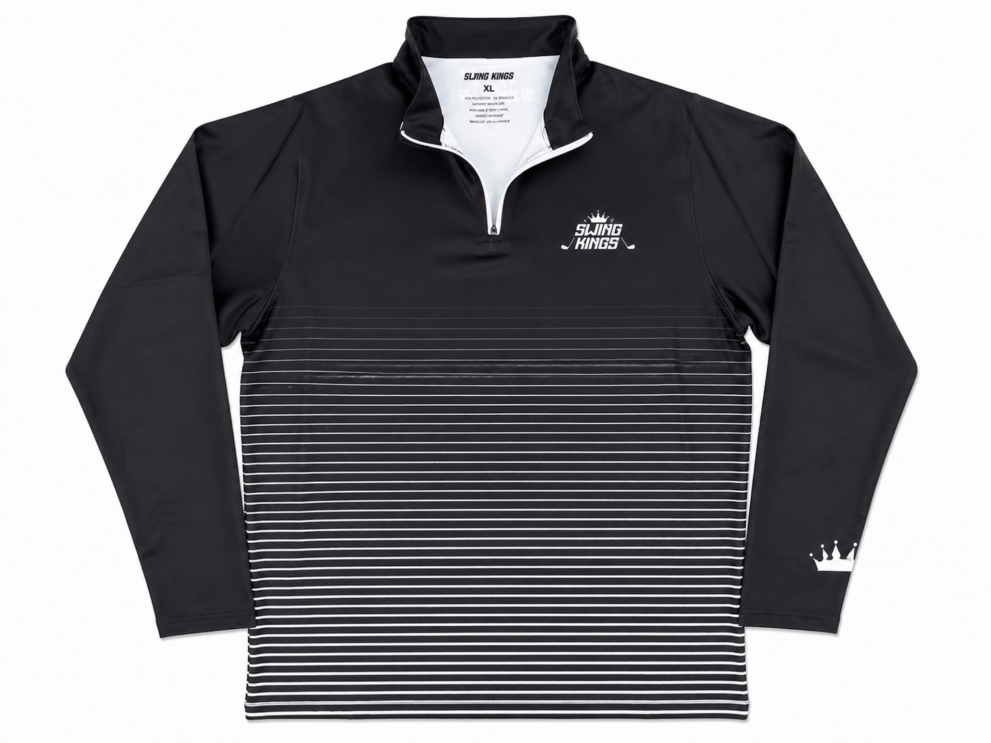 Code Black Swing Kings Dri-Fit Half Zip Golf Jacket