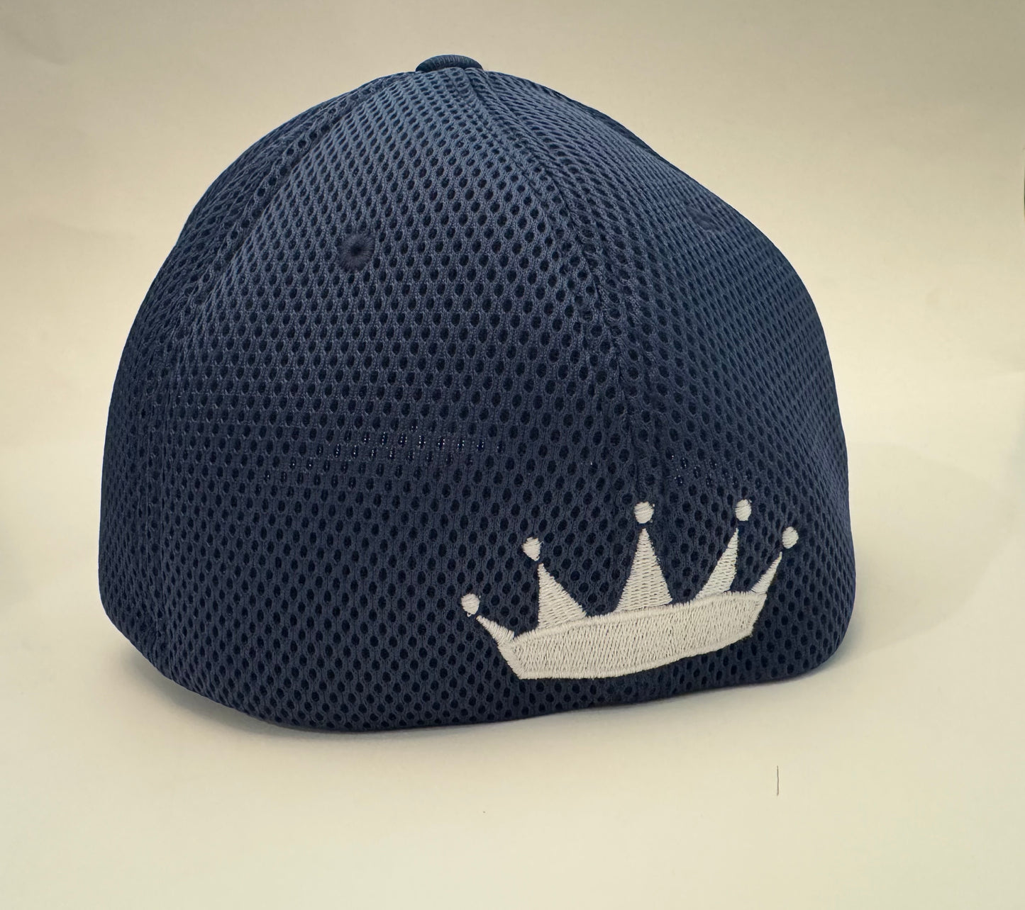 Swing Kings Navy Flexfit Ultrafibre Airmesh Fitted Cap  L/XL