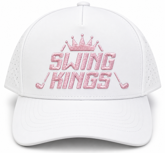 Active Pink Swing Kings Water-Resistant Snapback Hat