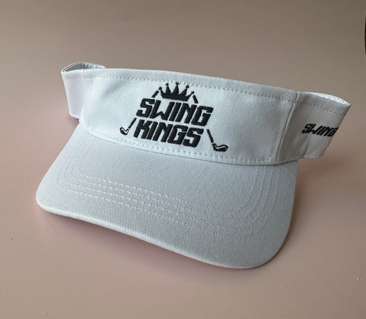O.G. White Swing Kings Visor